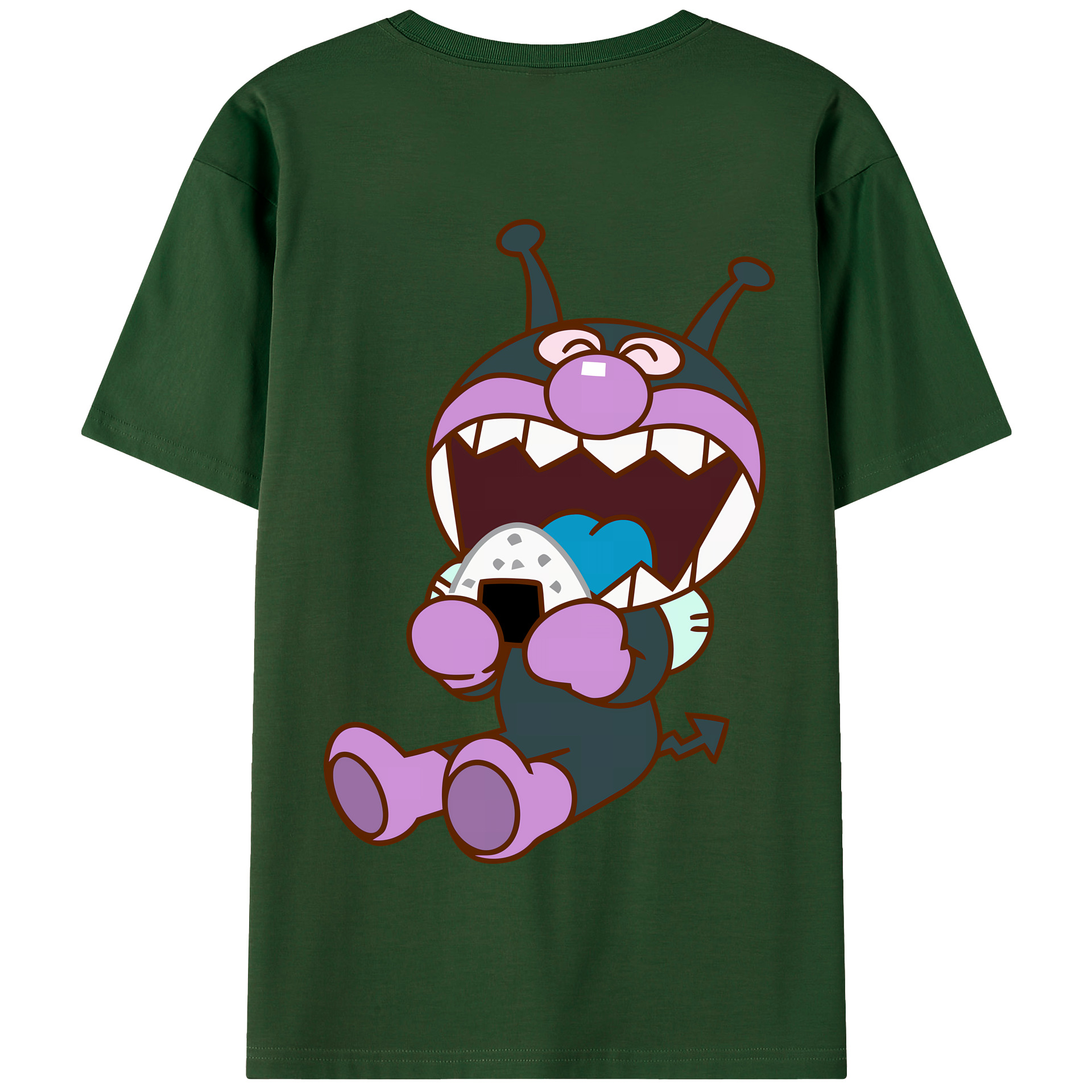 （画像用） アンパンマン Anpanman 綿100％半袖Tシャツ（背面プリント）